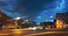 W nocy deszcz i burze - ostrzeżenie meteo 