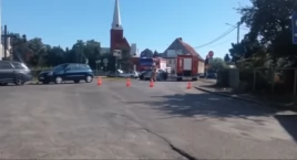 Czołowe zderzenie w Rzeszotarach. Jedna osoba w szpitalu 