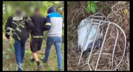 Policja zatrzymała złodzieja, który odciął krzyż z d…