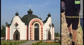 Złodziej myślał, że krzyż na cerkwi jest ze srebra