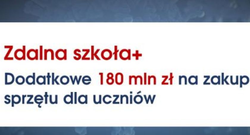MEN przeznacza dodatkowe 180 mln zł na zakup komputerów dla uczniów 
