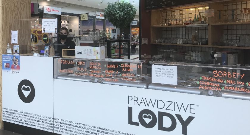 Prawdziwe Lody - kawiarnia w Galerii Ostrovia  ponownie otwarta!
