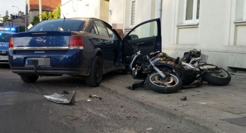 Pijany kierowca o mało nie zabił 20-letniej motocyklistki