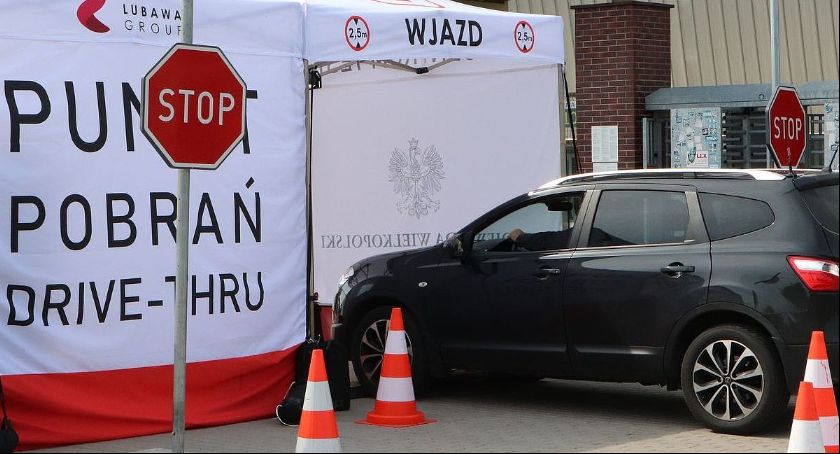 Wielkopolska. Ile zakażeń wykazały testy wykonane podczas akcji drive-thru? 