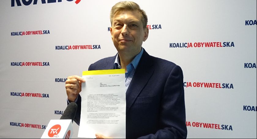 Poseł Mariusz Witczak apeluje do Marszałek Elżbiety Witek 