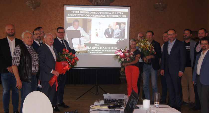 Andrzej Spychalski Honorowym Prezesem Klastra Spożywczego Południowej Wielkopolski