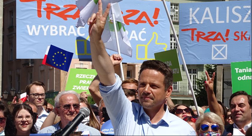 Rafał Trzaskowski w Kaliszu. Kogo będzie słuchał, gdy zostanie prezydentem? 