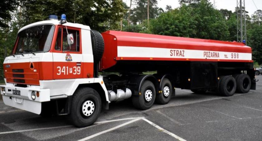 Autocysterna dla strażaków w Brzezinach