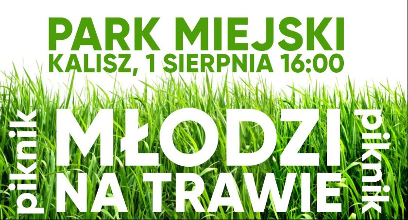 Park Miejski w Kaliszu. Piknik ,,Młodzi na trawie”   