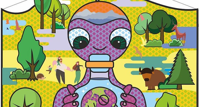 Mural z boginią lasów ozdobi Szkołę Podstawową nr 8