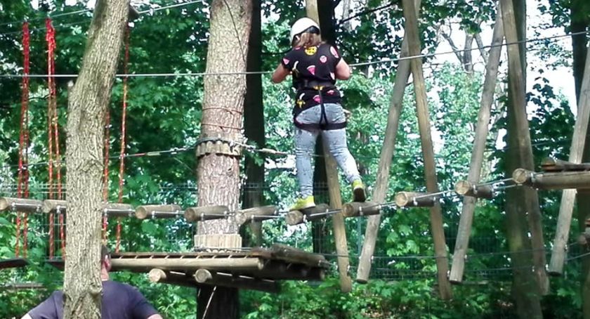 Park Linowy zamknięty na głucho