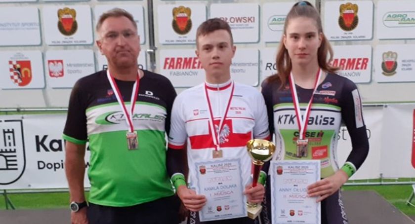  Kolejne medale kolarzy KTK Kalisz w Ogólnopolskiej Olimpiadzie Młodzieży