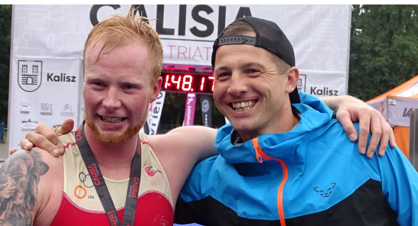 Triathlon po kalisku tym razem deszczowy - ZDJĘCIA