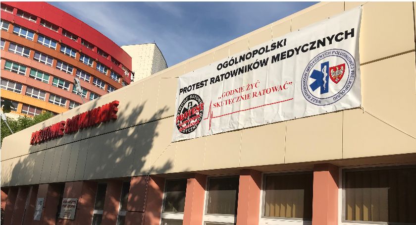 Ratownicy protestują!