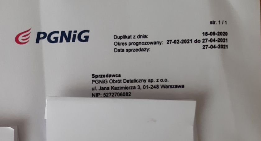 PGNiG  wzywa do zapłaty za zużycie gazu  za 2021 rok!