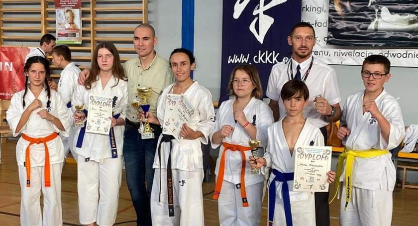 Karatecy na podium w Ciechanowie