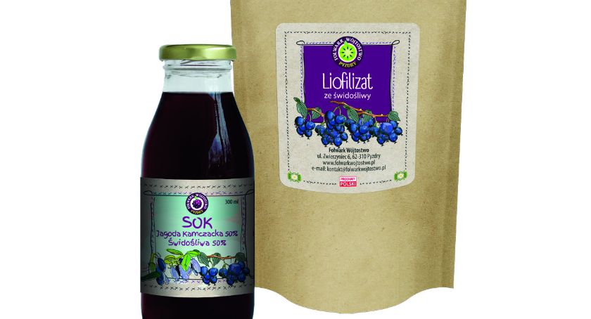 Eko i bez cukru - owoce, soki, liofilizaty z rodzinnej plantacji minikiwi, jagody kamczackiej i świdośliwy!