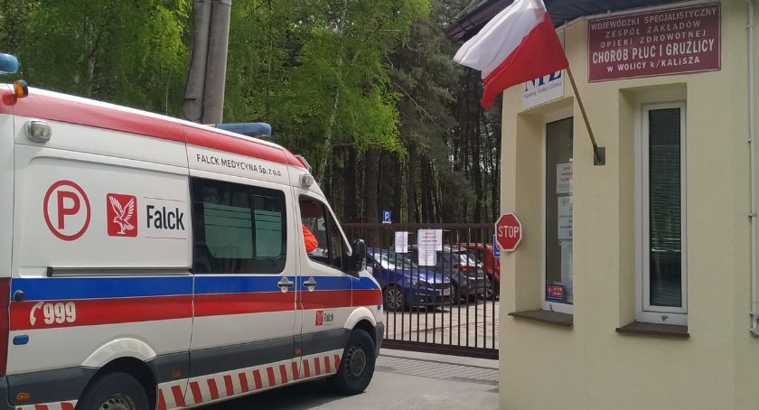 Szpital w Wolicy - wczoraj hospitalizowanych było 71 pacjentów. Trzy osoby wyleczone wypisano do domu.