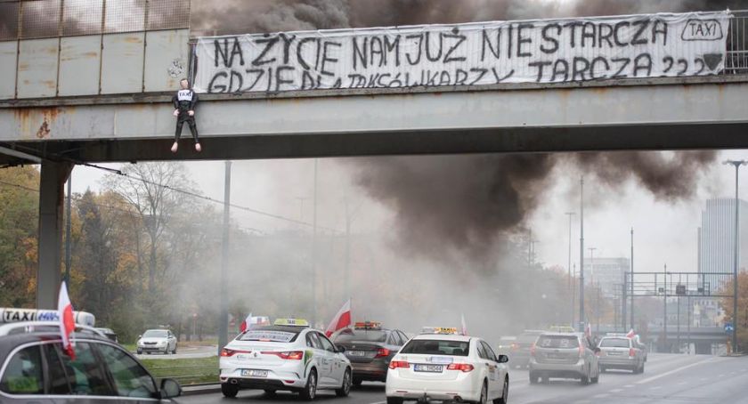 W środę protest taksówkarzy