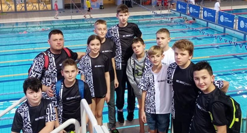 Pływackie talenty z KKS Kalisz sprawdzały formę na Termach Maltańskich