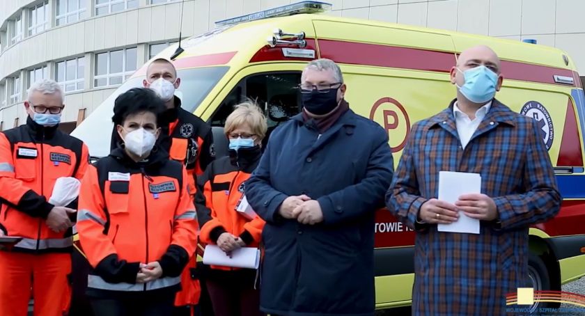 Warty 400 tysięcy złotych ambulans dla kaliskiego szpitala 
