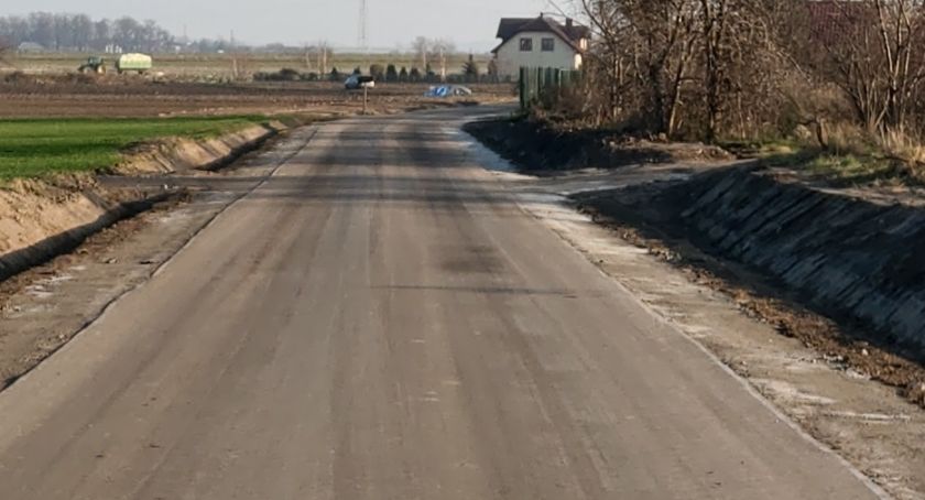 Ulica Pogodna z nową nawierzchnią