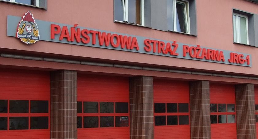 Pożar w szkole w Sulisławicach