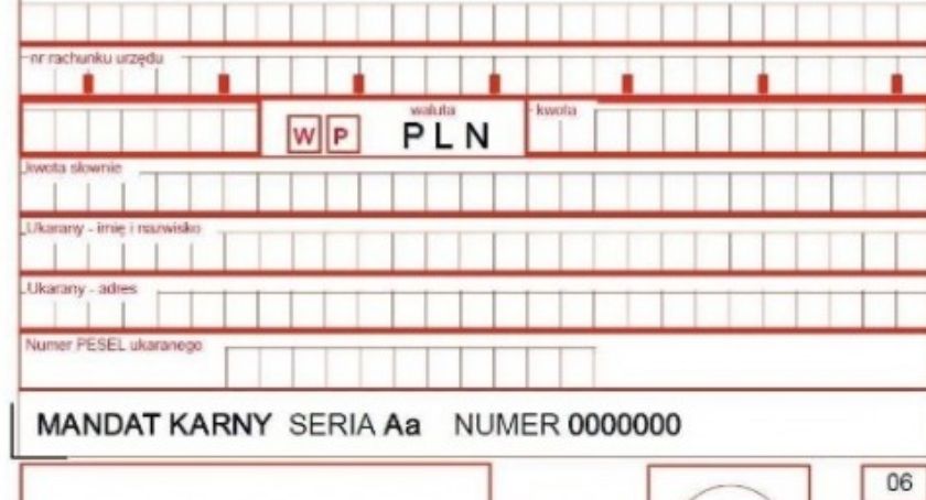 Nie będziesz trzymać odstępu będzie 500 – złotowy mandat