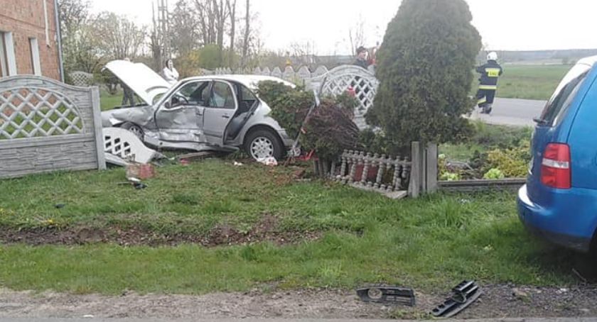 Groźny wypadek w Jankowie Pierwszym