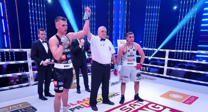 Zwycięstwo Sebastiana Kusza w trakcie Polsat Boxing Night