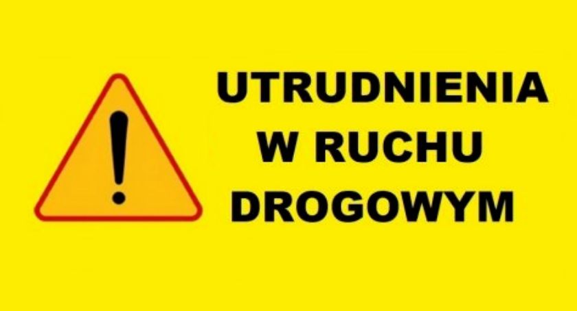 Piskorzewska - utrudnienia w ruchu