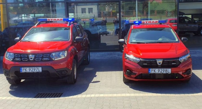 Nowe auta dla kaliskie straży