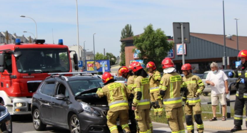 Poszkodowany kierowca uciekł z miejsca kolizji?