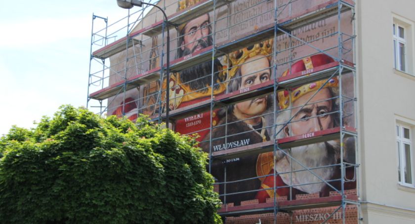 Kolejny mural w Kaliszu