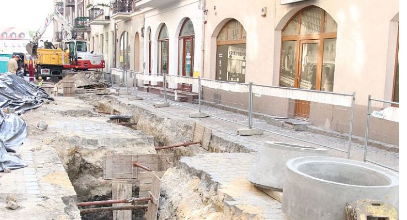 Mariańska zamknięta dla ruchu kołowego