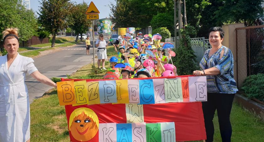 Heppening przedszkolaków na osiedlu Majków