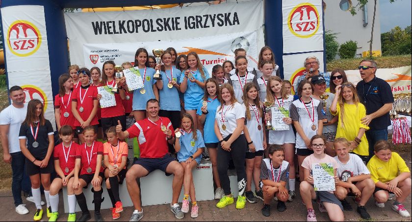 Dziewczyny z Zakrzyna najlepsze w Wielkopolsce