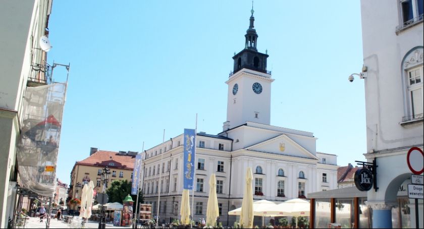 Dzień ojca i ratuszowa wieża