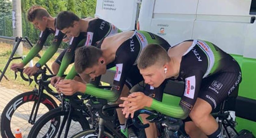 Medale były blisko. Kolarze KTK Kalisz w czołówce Ogólnopolskiej Olimpiady Młodzieży