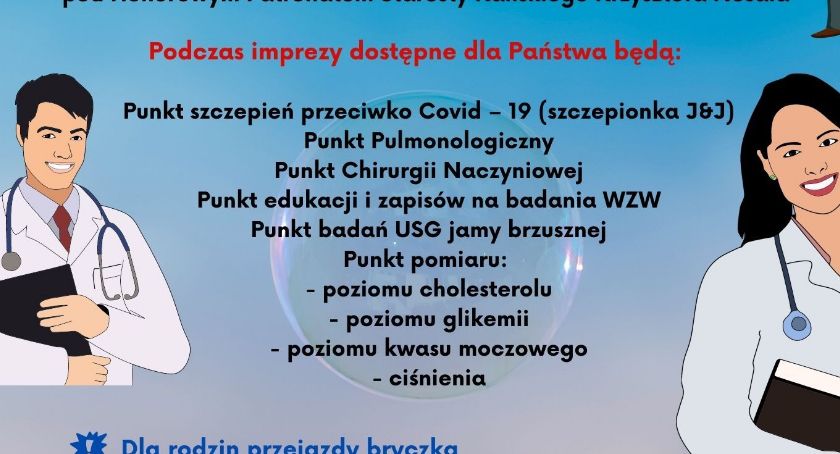 „Sobota dla zdrowia” –  czyli piknik medyczny nad Zalewem Szałe