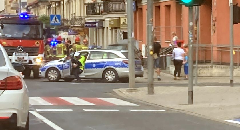 Zderzenie na skrzyżowaniu Górnośląskiej i Staszica