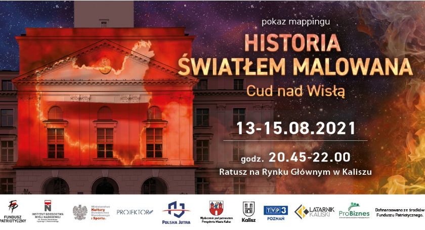 Bitwa Warszawska na fasadzie ratusza