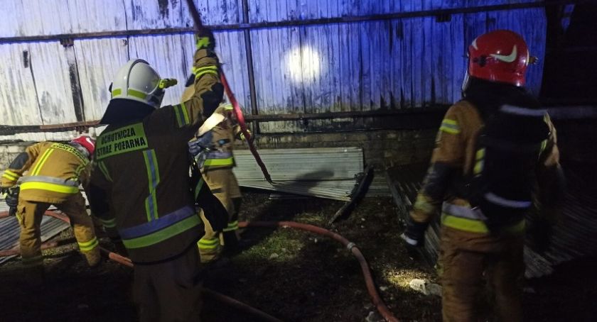 Miliony złotych poszły z dymem – pożar lakierni w Cekowie - Kolonii