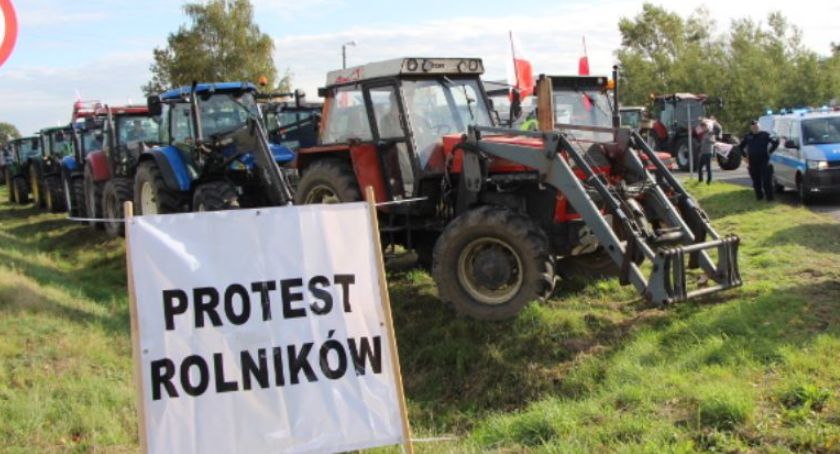 Ogólnopolski protest rolników. W środę również na trasie Kalisz-Ostrów
