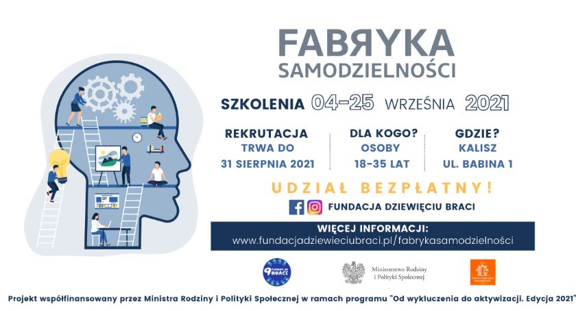 Jak być przedsiębiorczym i dobrze zarabiać. Cykl szkoleń „Fabryka Samodzielności”.