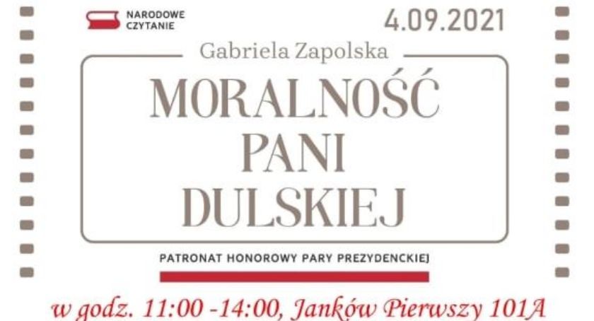 Narodowe Czytanie w blizanowskiej bibliotece