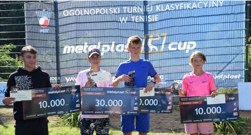 Tenisowe talenty w Metalplast Cup