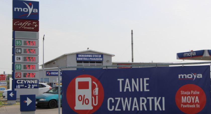 Przed wjazdem do Kalisza zatankuj po drodze