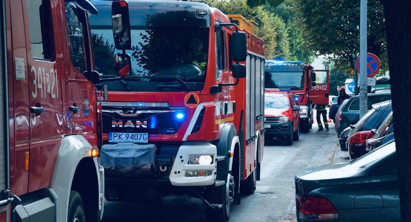 Dwa pożary w centrum Kalisza