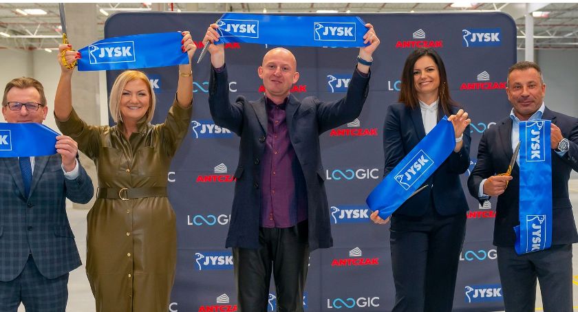 Grupa Antczak zbudowała 5 hekatrowy magazyn dla sieci handlowej JYSK